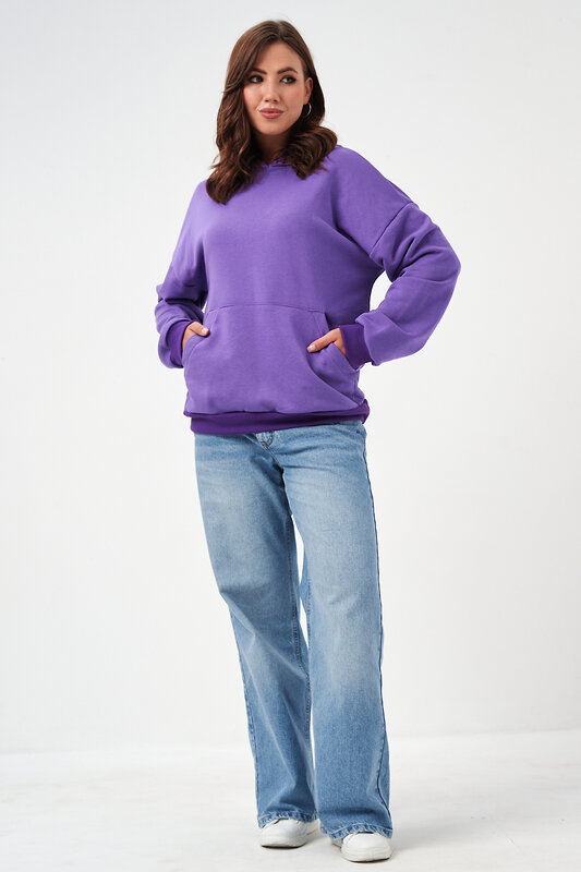 Натали Толстовка 577347 52717 сиреневый