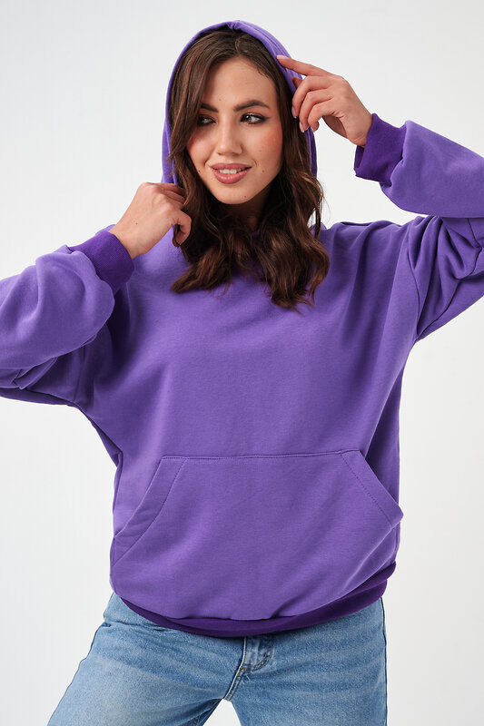 Натали Толстовка 577347 52717 сиреневый