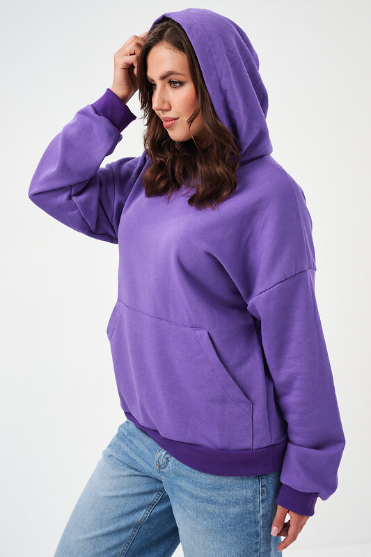 Натали Толстовка 577347 52717 сиреневый
