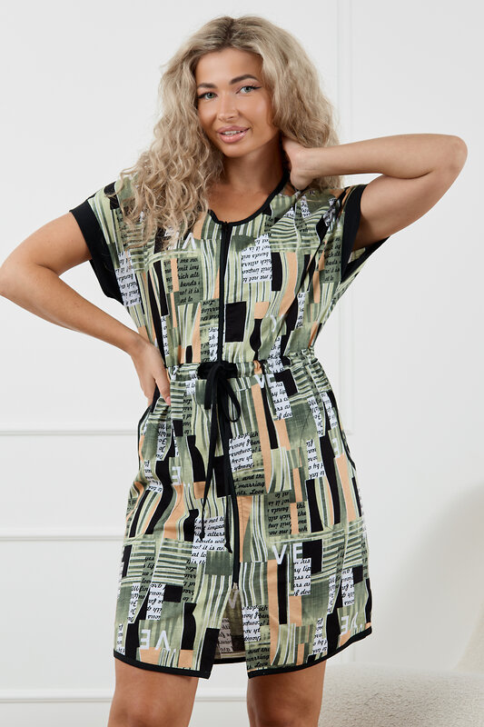 Натали Халат 577352 36984 зеленый