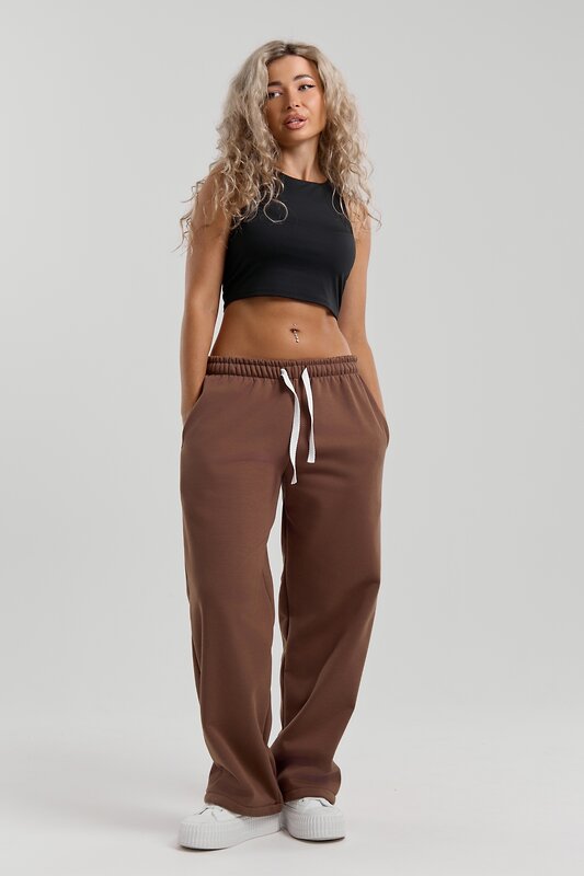 Натали Брюки 577360 36981 коричневый