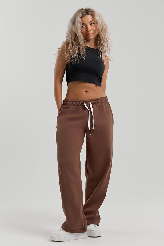 Натали Брюки 577360 36981 коричневый