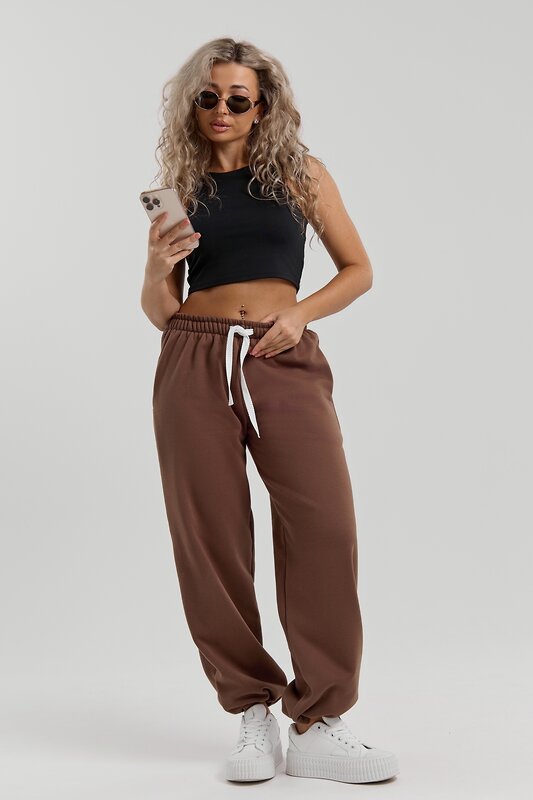 Натали Брюки 577360 36981 коричневый