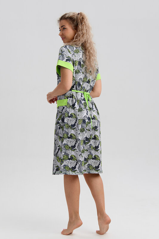 Натали Халат 577364 36980 серый