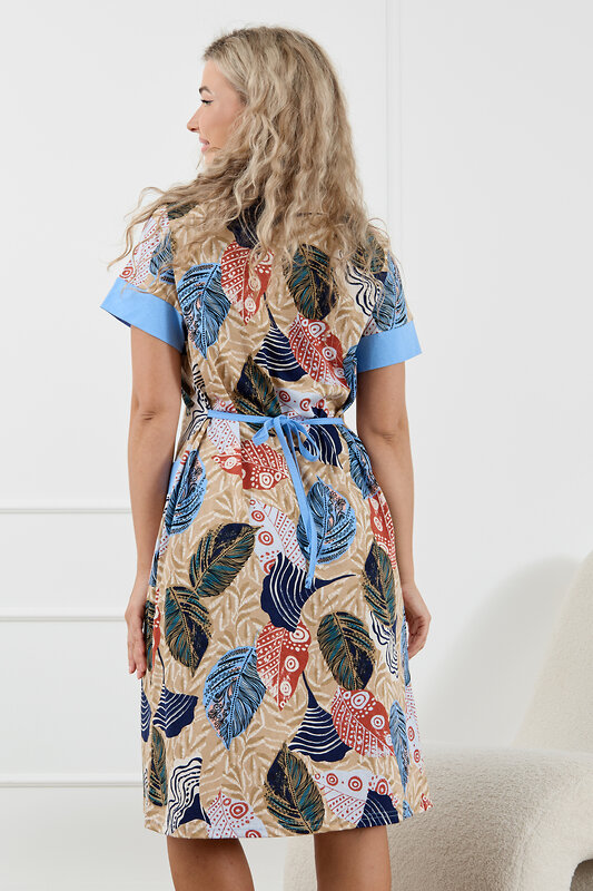 Натали Халат 577366 36978 голубой