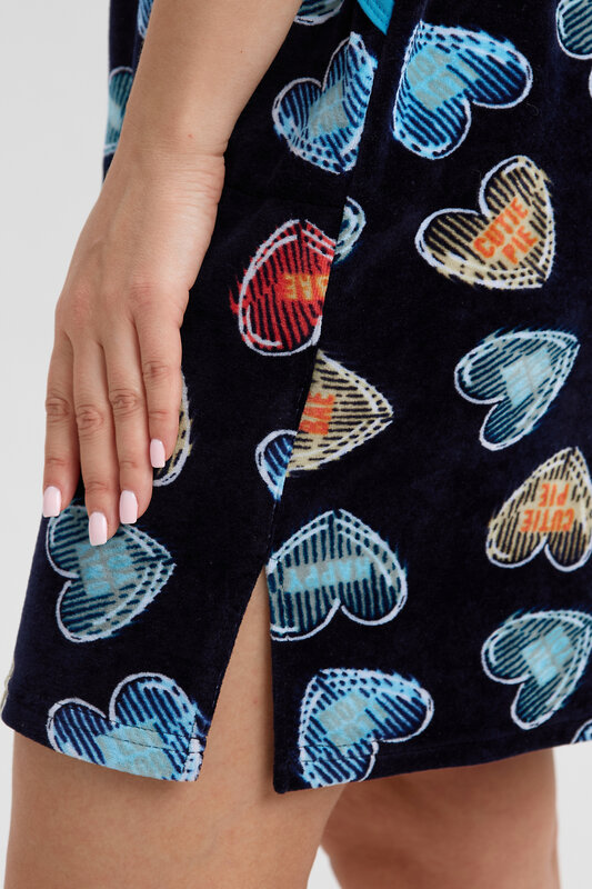 Натали Халат 577382 36974 темно-синий