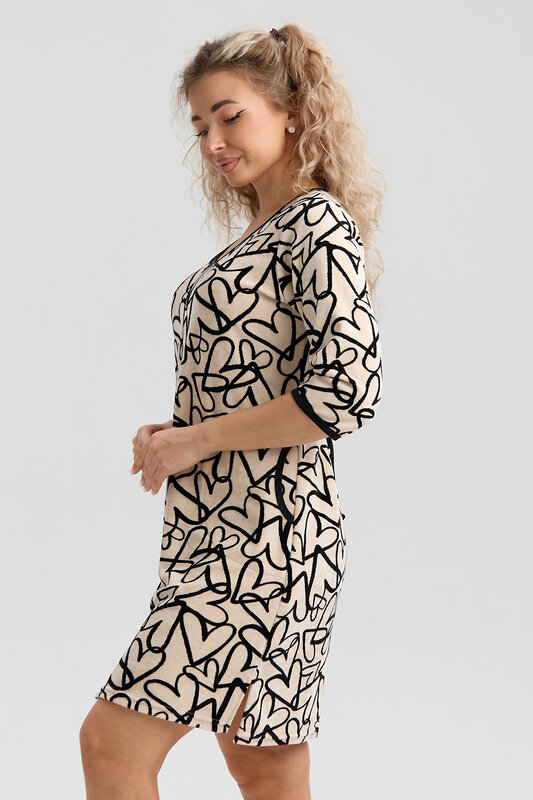 Натали Халат 577383 36973 молочный