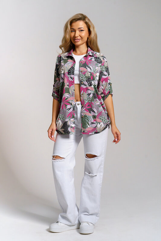 Натали Рубашка 577394 36968 малина