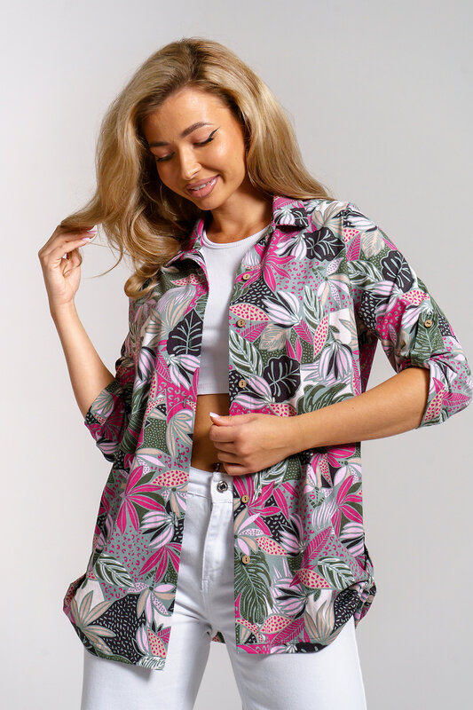 Натали Рубашка 577394 36968 малина