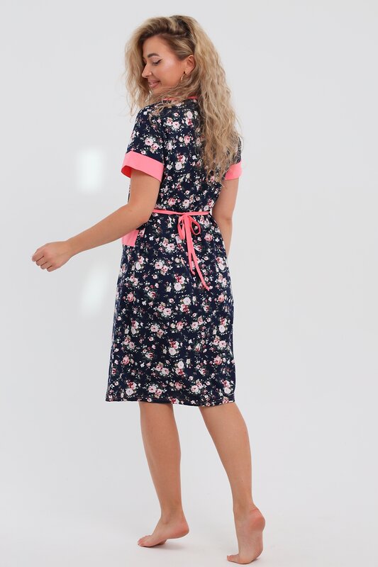 Натали Халат 577396 36965 темно-синий