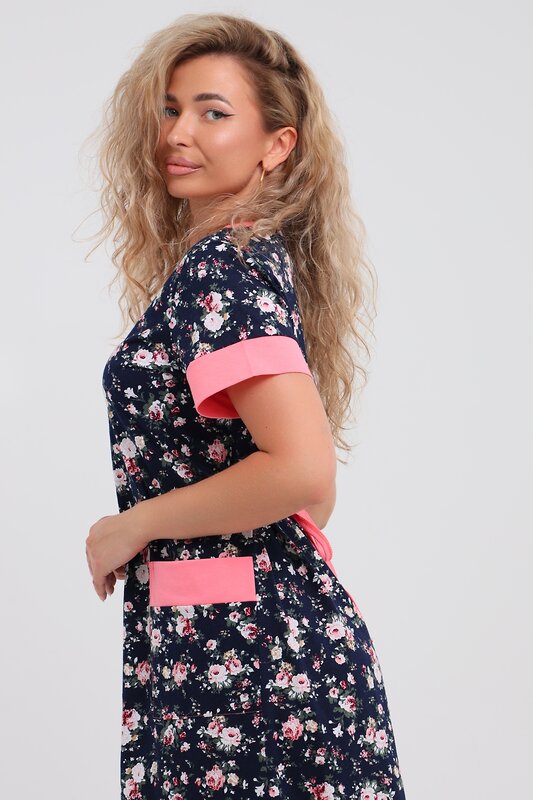 Натали Халат 577396 36965 темно-синий