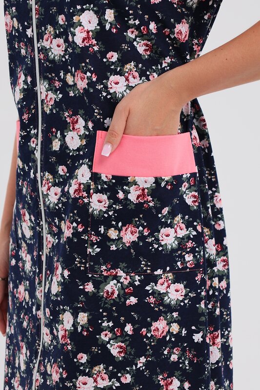 Натали Халат 577396 36965 темно-синий