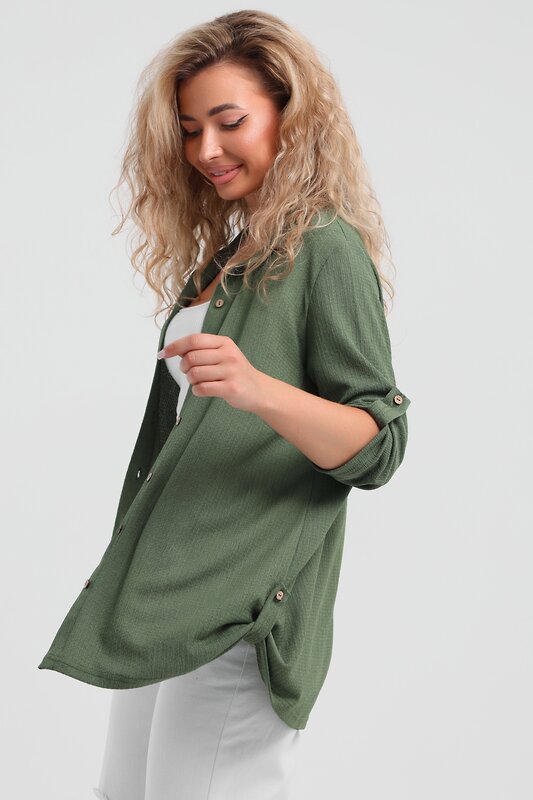 Натали Рубашка 577398 36963 хаки