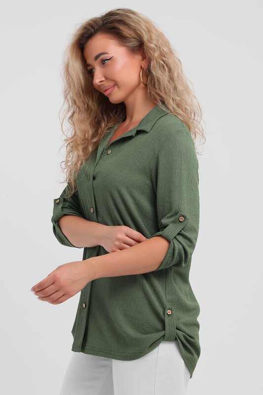 Натали Рубашка 577398 36963 хаки