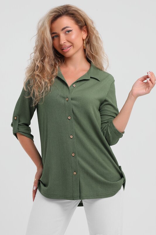 Натали Рубашка 577398 36963 хаки