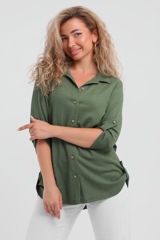 Натали Рубашка 577398 36963 хаки