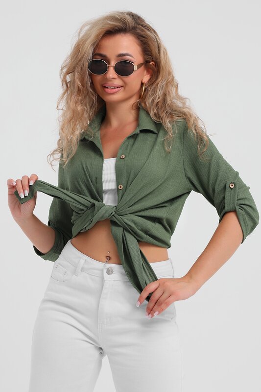 Натали Рубашка 577398 36963 хаки