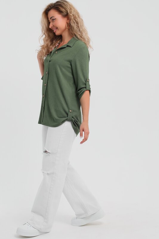Натали Рубашка 577398 36963 хаки