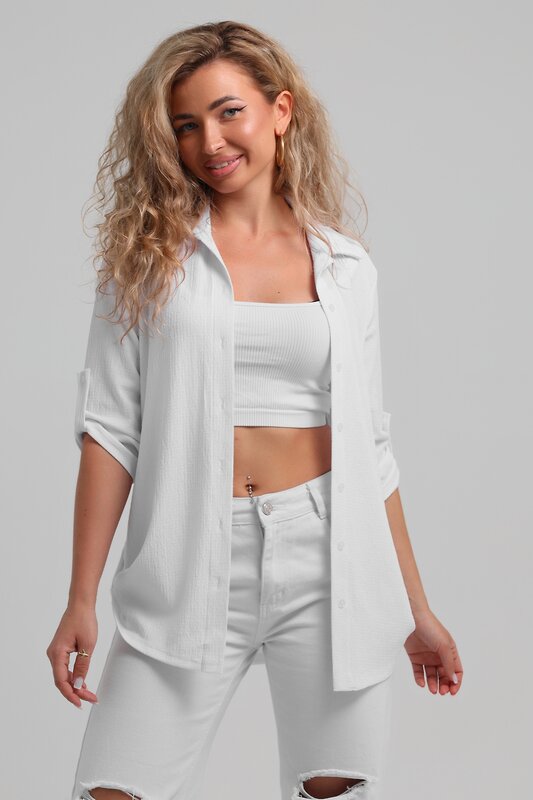 Натали Рубашка 577399 36963 белый