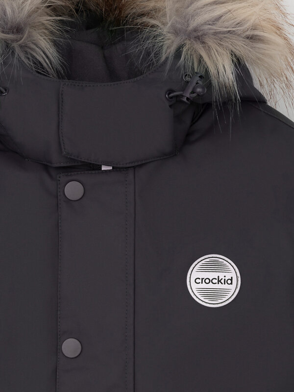 CROCKID Куртка 577430 ВК 36106/3 ГР (128-158) темно-серый