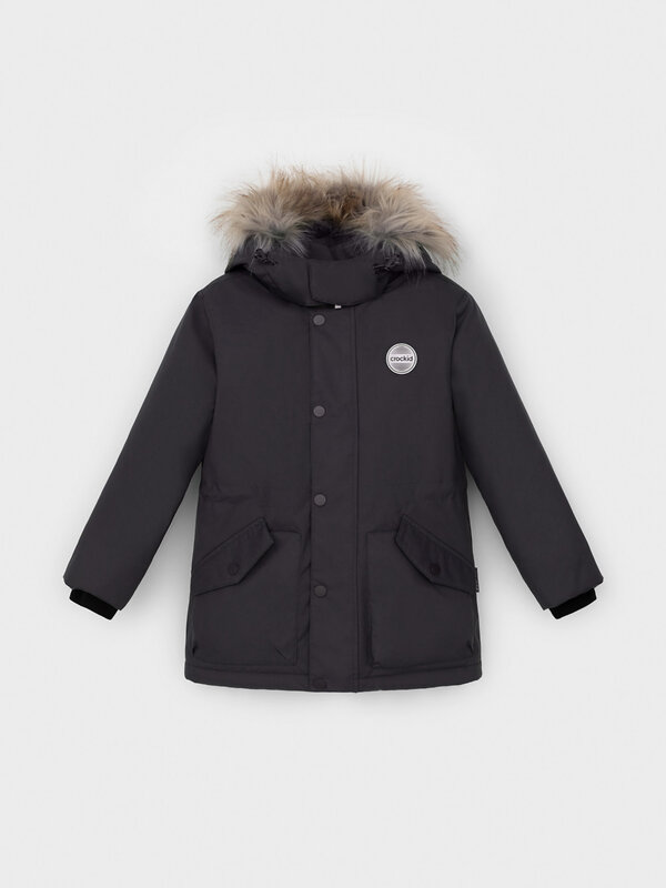 CROCKID Куртка 577430 ВК 36106/3 ГР (128-158) темно-серый