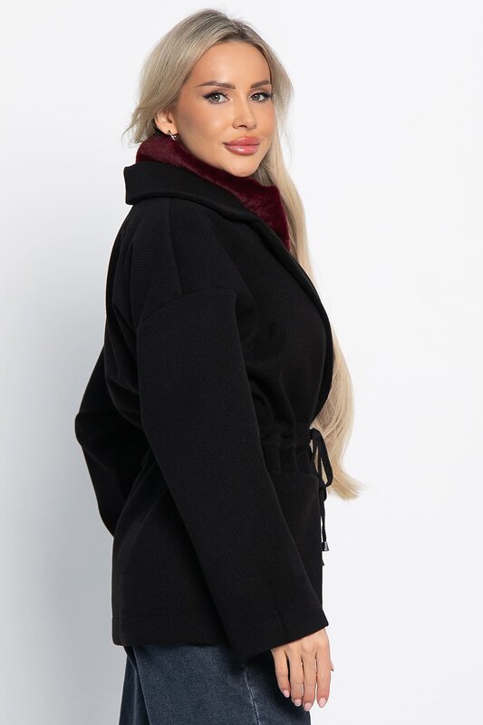 LT Collection Пальто 577439 Б15084-7М черный