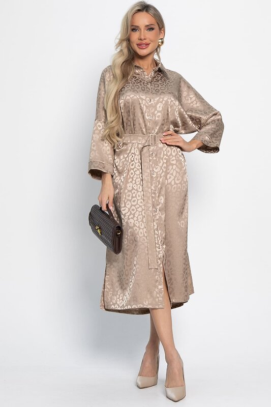 LT Collection Платье 577441 П15089-7М бежевый