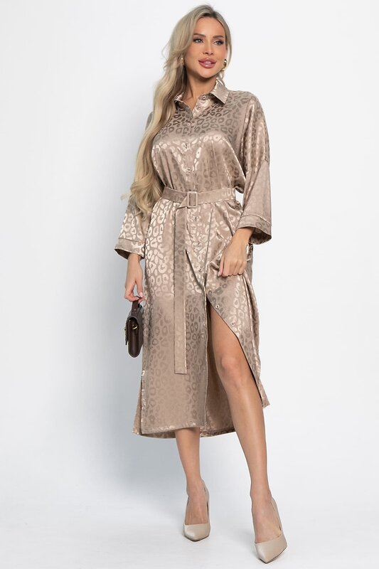 LT Collection Платье 577441 П15089-7М бежевый