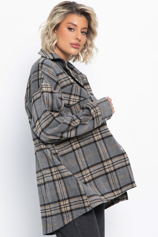 LT Collection Рубашка 577446 Б15041-5М серый