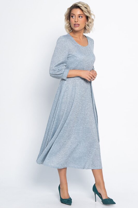 LT Collection Платье 577448 П15027-9М голубой