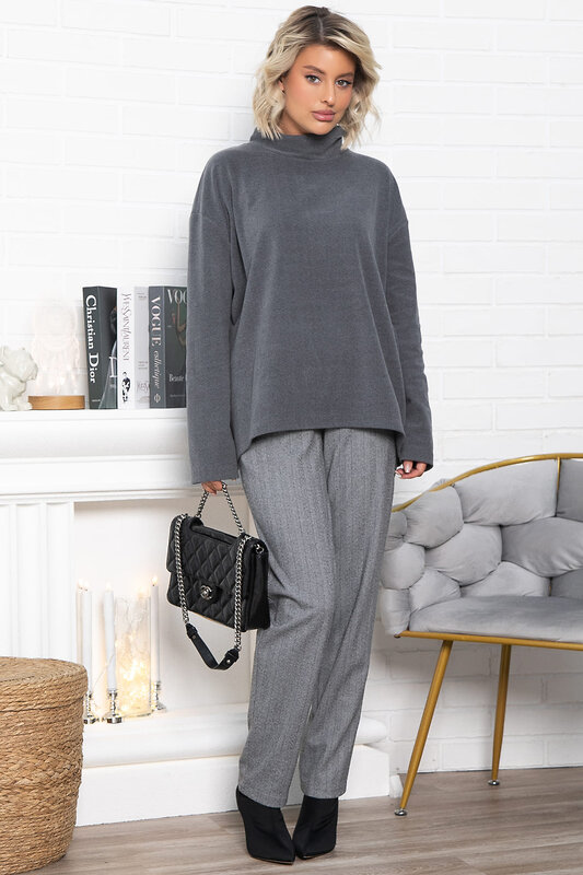 LT Collection Брюки 577450 Б15009-8М серый