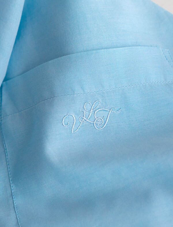 VILATTE Блузка 577455 D29.299 лазурно-голубой