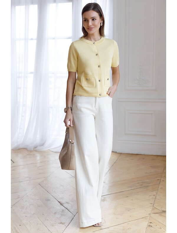 VILATTE Кардиган 577464 D31.151 сливочное масло