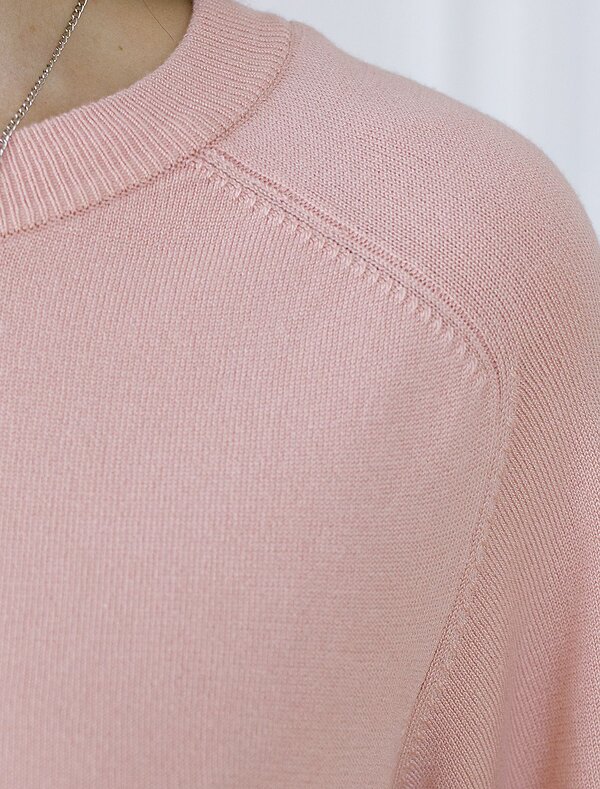 VILATTE Джемпер 577469 D39.403 пудровый