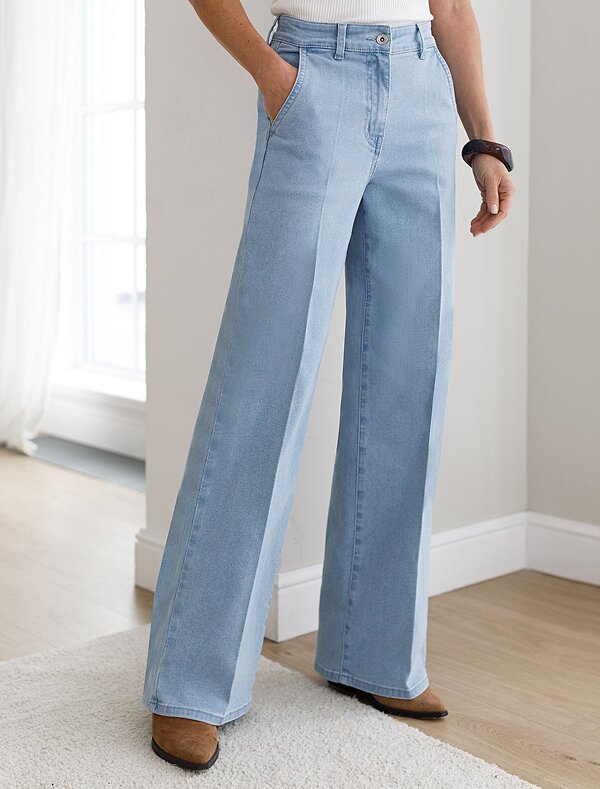 VILATTE Джинсы 577475 D54.308 голубой