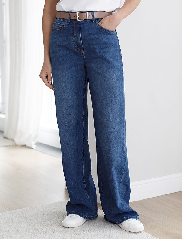 VILATTE Джинсы 577487 D54.315 синий