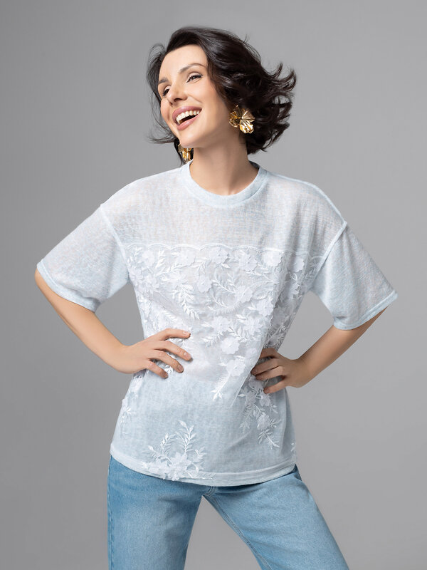 CHARUTTI Футболка 577519 12560 Голубой