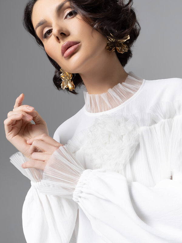 CHARUTTI Блуза 577542 12565 Белый