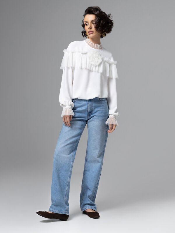 CHARUTTI Блуза 577542 12565 Белый