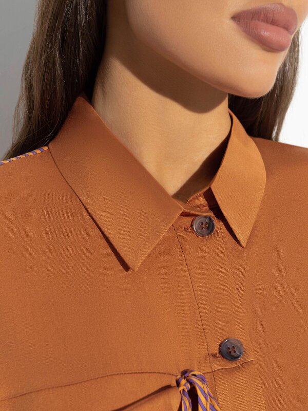 CHARUTTI Рубашка 577555 12475 Оранжевый