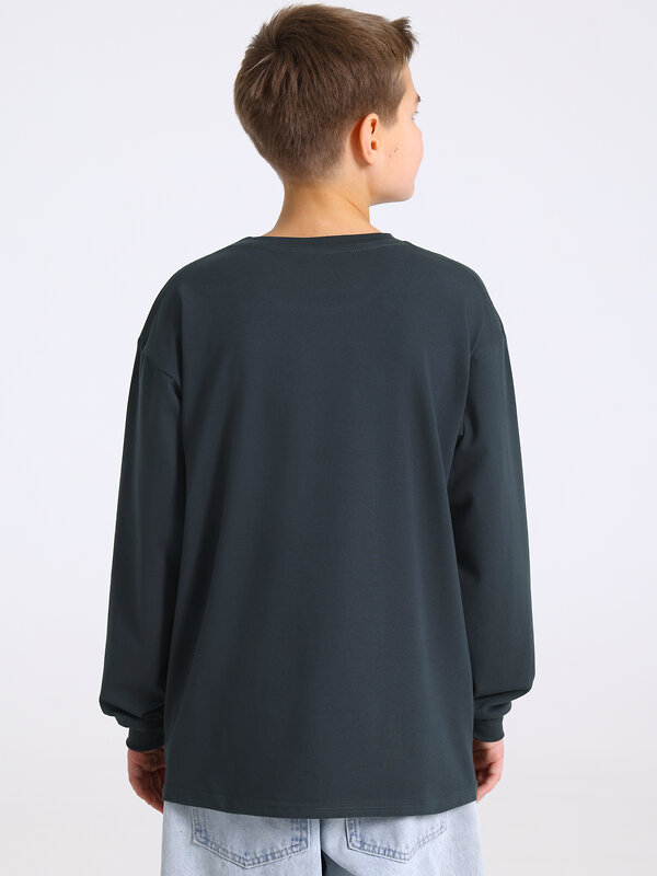 Апрель Лонгслив 577560 1ПДЛД4962804 темно-серый