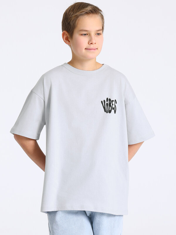 Апрель Футболка 577618 1ПДФК4606001 светло-серый