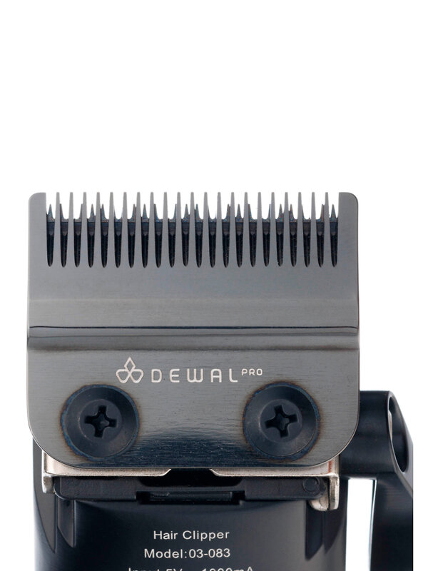 Dewal Машинка для стрижки волос / Barber Style 03-083, аккум./сеть, 8 Вт, 7000 об./мин., нож 45 мм, 0,5 - 2,0 мм, 6 насадок 577621 28291 