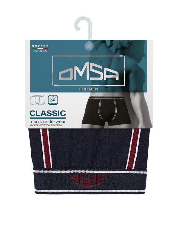 Omsa Трусы 577651 OmB 1234-25 Blu (Синий)