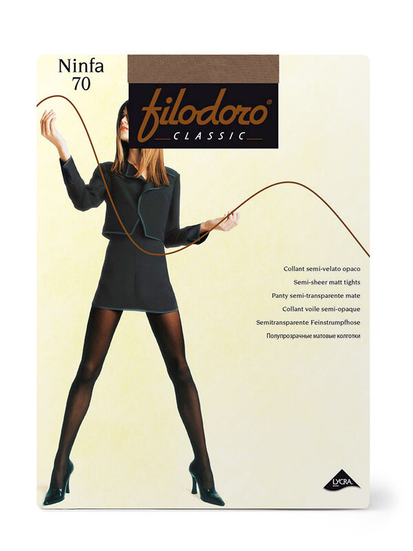 Filodoro Колготки 577897 NINFA 70 Cognac (Бежевый)
