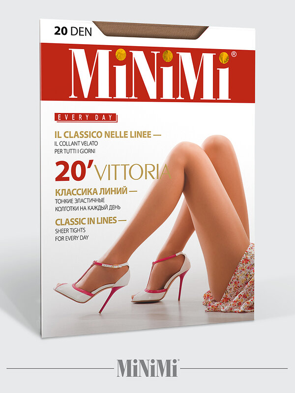 Minimi Колготки 577901 VITTORIA 20 Daino (Бежевый)