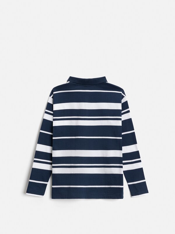 Acoola Джемпер 577942 20110830006 бело-голубой в полоску