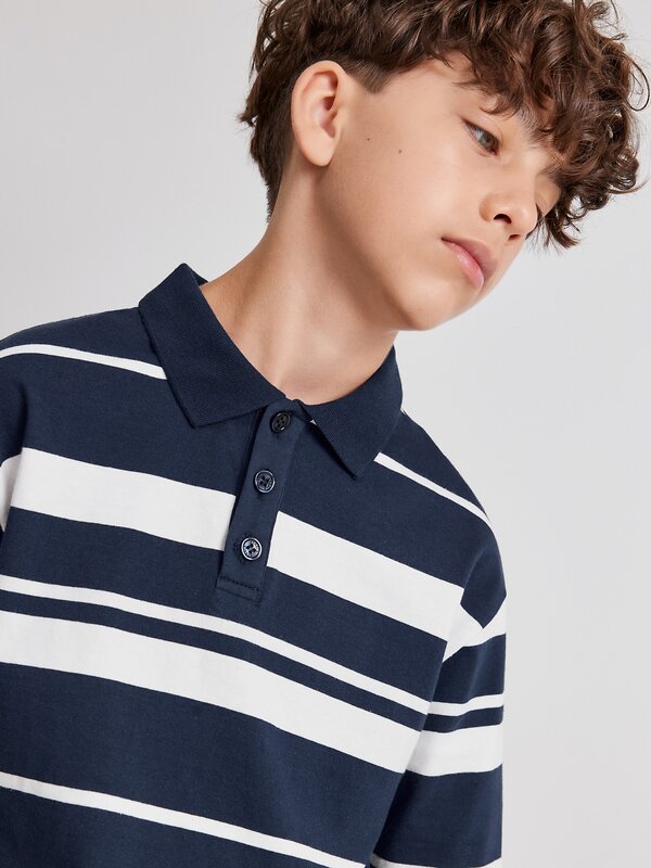 Acoola Джемпер 577942 20110830006 бело-голубой в полоску