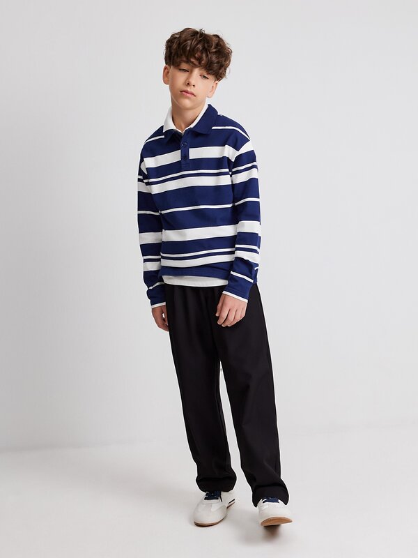 Acoola Джемпер 577942 20110830006 бело-голубой в полоску