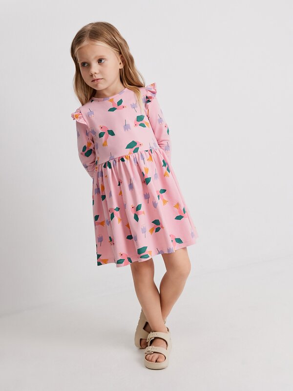 Acoola Платье 577987 20220200907 розовый принт